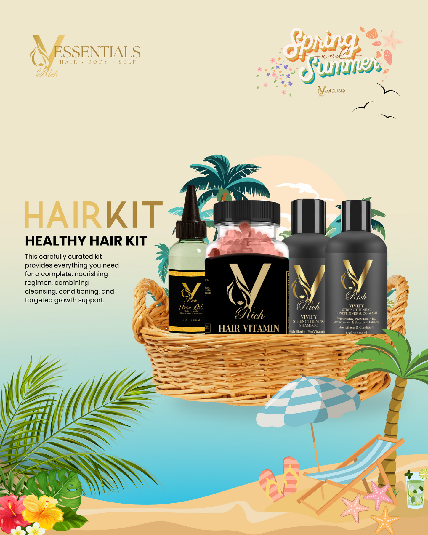 Ultimate Healthy Fly Hair Care Kit – Your All-in-One Solution for Strong, Vibrant Hair