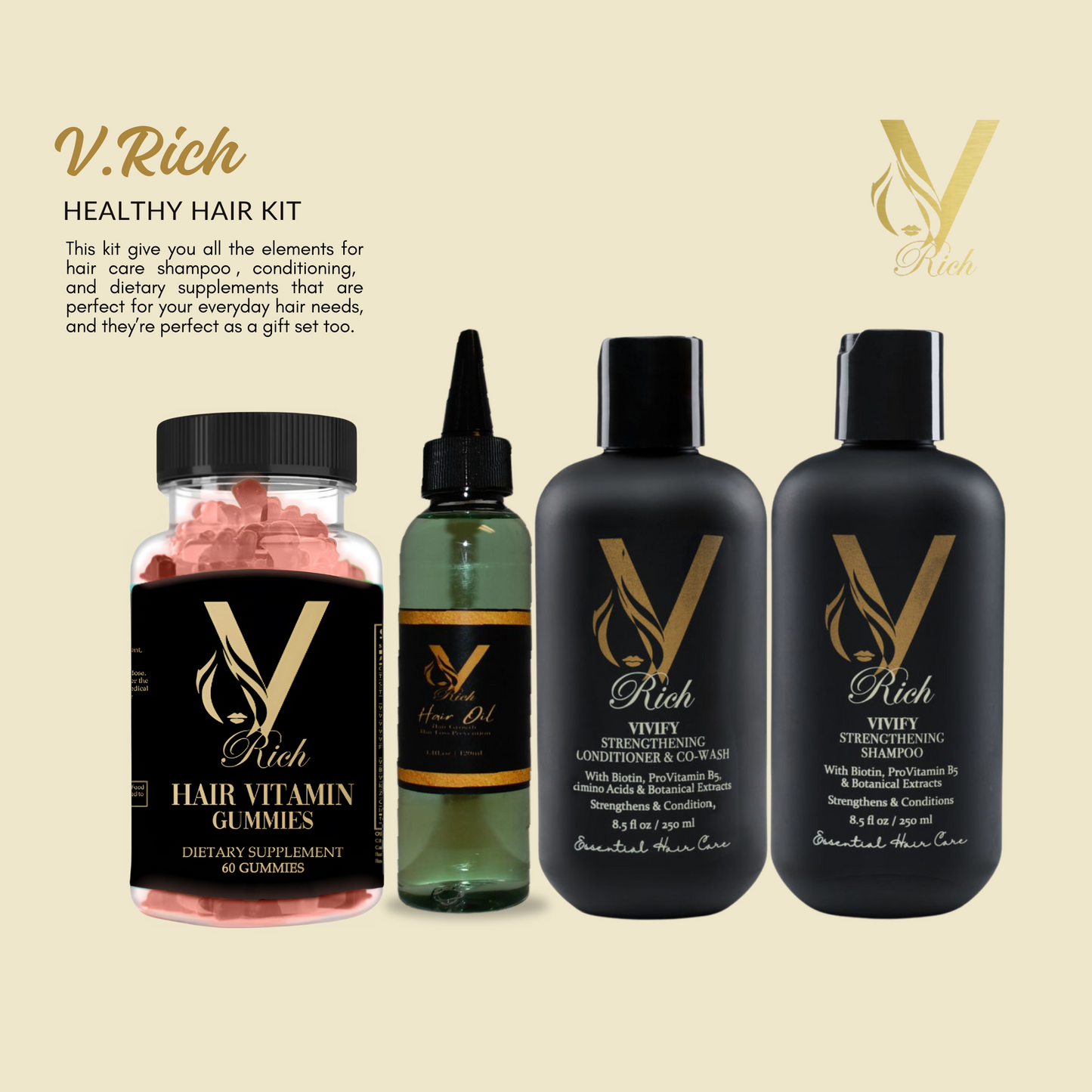Ultimate Healthy Fly Hair Care Kit – Your All-in-One Solution for Strong, Vibrant Hair