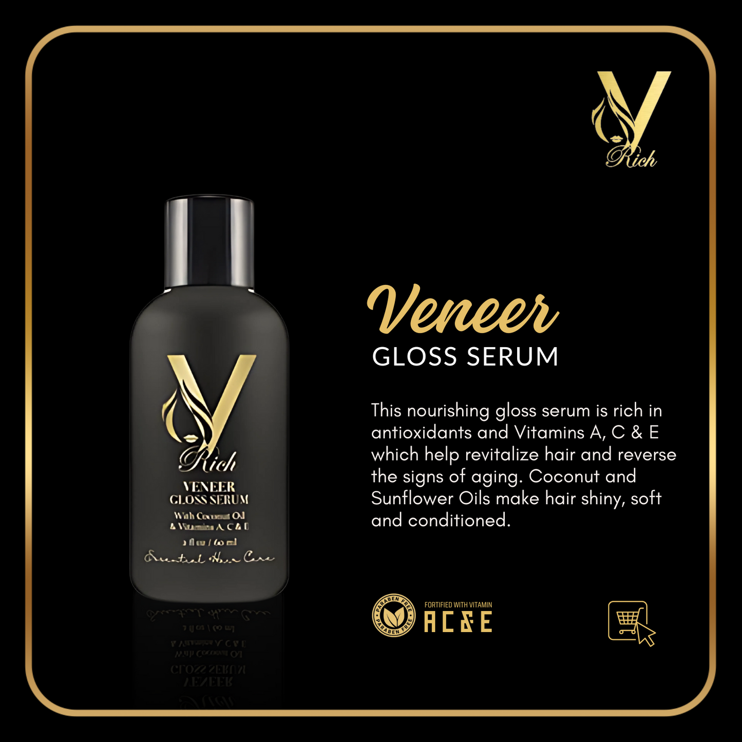 VENEER Gloss Serum – Shine and Nourishment