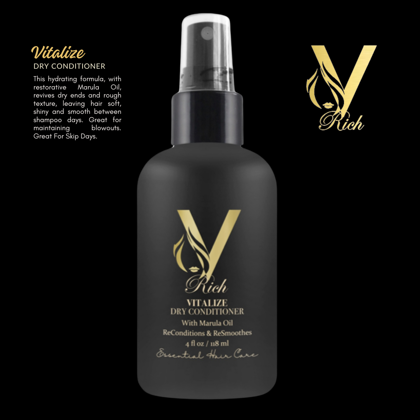 VITALIZE Dry Conditioner – Revive, Recondition, and Resmooth