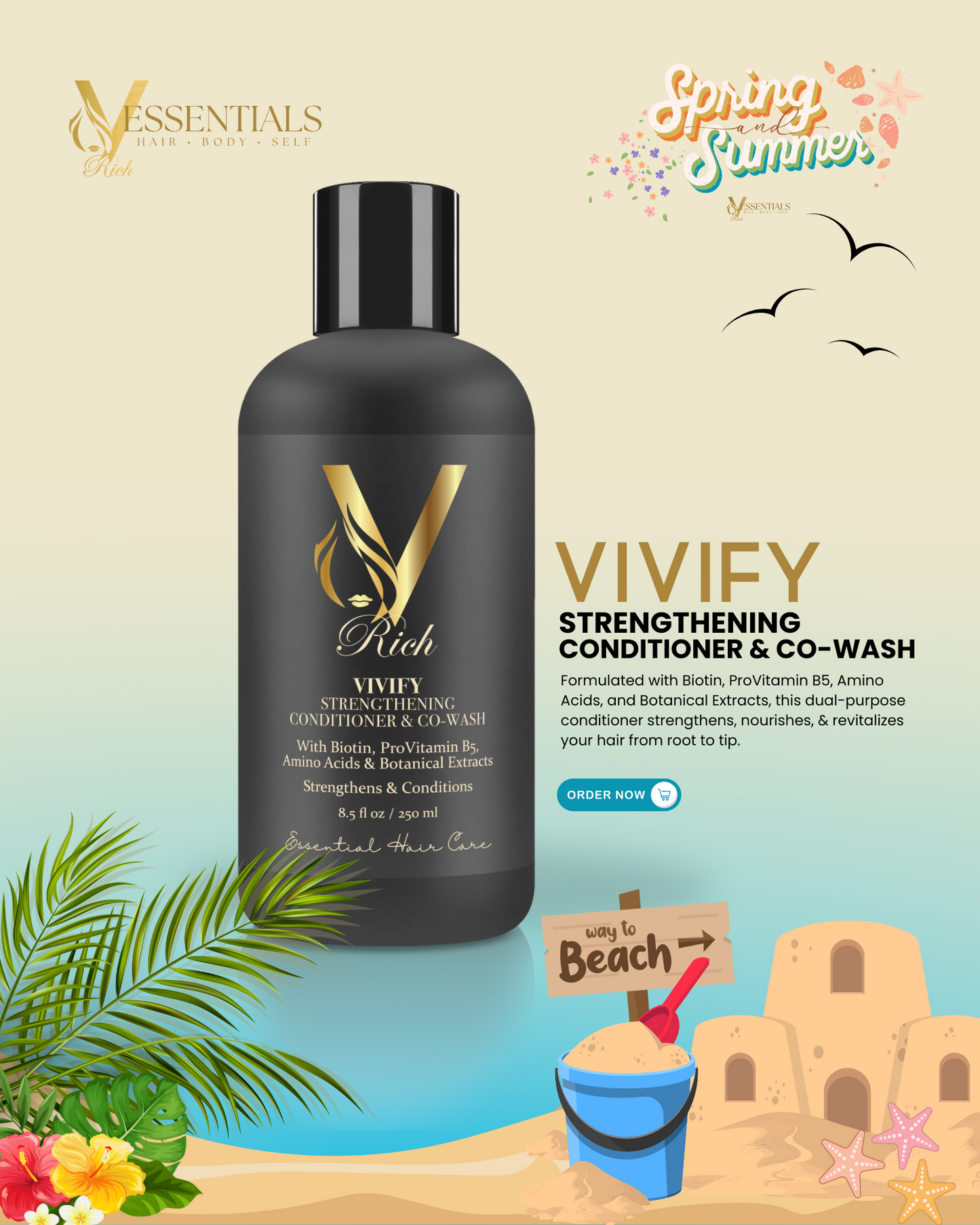 VIVIFY Strengthening Conditioner & Co-Wash – Strengthen, Nourish, and Repair