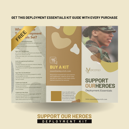 Support Our Heroes Deployment Haircare Essentials by V.RICH