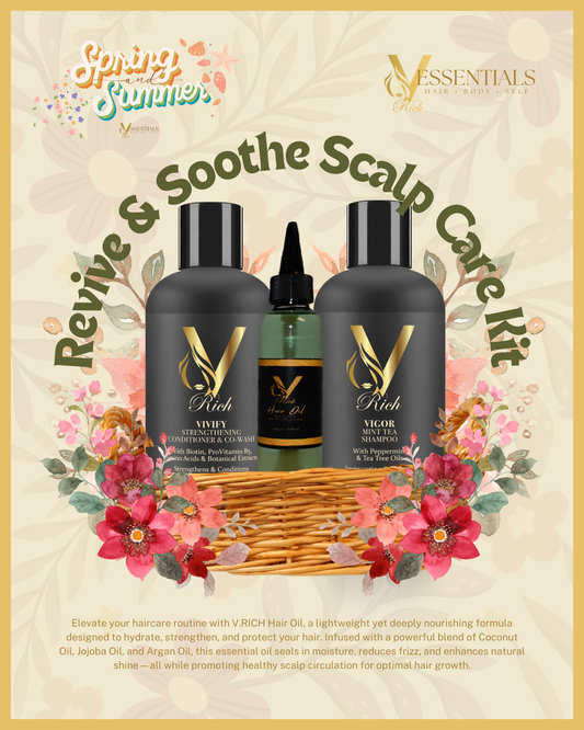 Revive & Soothe Scalp Care Kit – The Ultimate Solution for Dry and Itchy Scalp