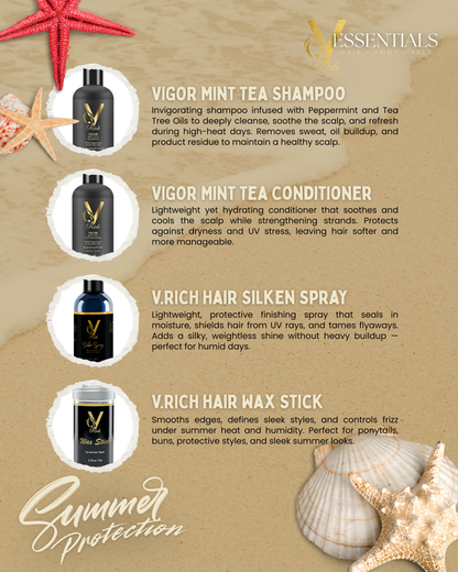 Summer Protection Hair Essentials Kit – Stay Cool, Protected, and Radiant All Summer