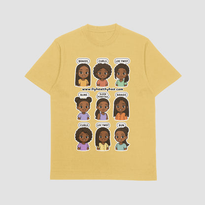 [PRE-ORDER] CuteChibi Protective Styles T-Shirt
