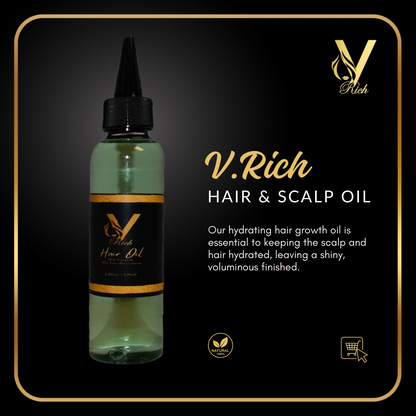 V.RICH Hair Oil – Hydration Meets Hair Care