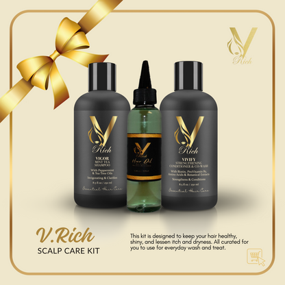 Revive & Soothe Scalp Care Kit – The Ultimate Solution for Dry and Itchy Scalp