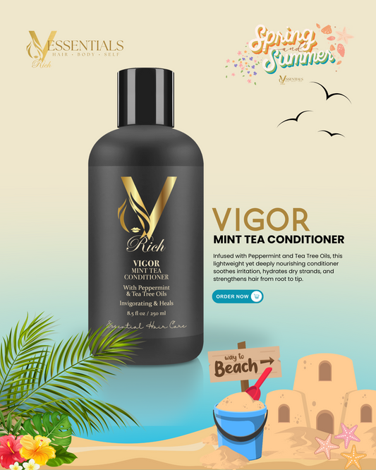 VIGOR Mint Tea Conditioner – Hydrate, Refresh, & Strengthen