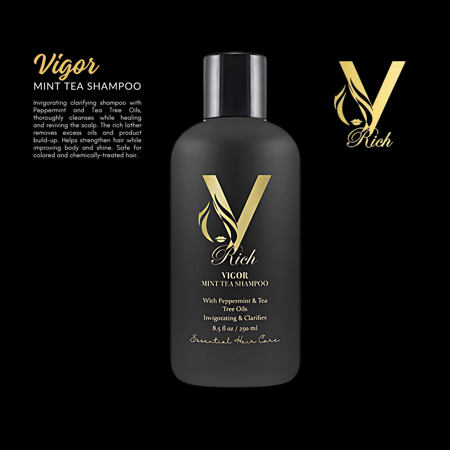 Vigor Mint Tea Shampoo – Refresh, Clarify, and Strengthen