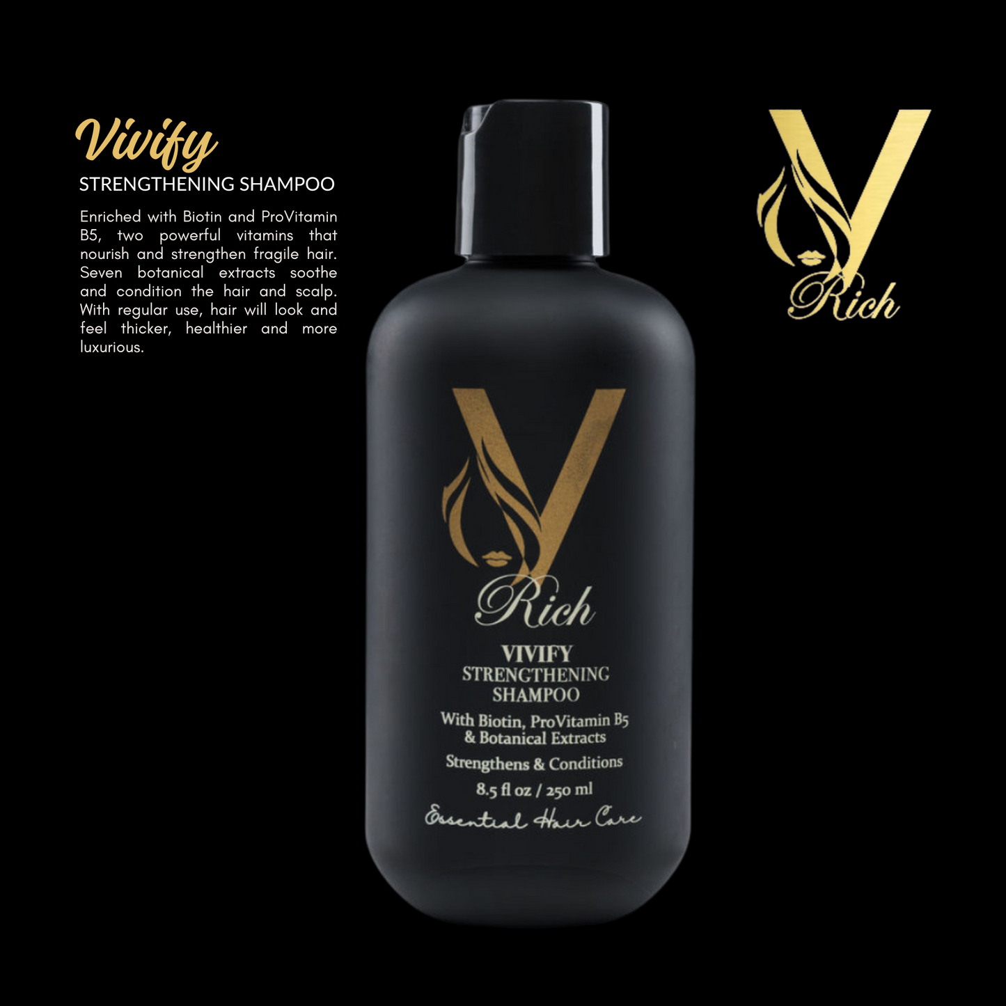 Vivify Strengthening Shampoo – Strengthen, Nourish, and Revitalize with Biotin