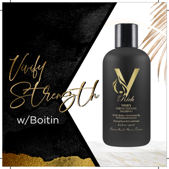 Vivify Strengthening Shampoo – Strengthen, Nourish, and Revitalize with Biotin