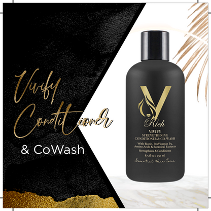 VIVIFY Strengthening Conditioner & Co-Wash – Strengthen, Nourish, and Repair
