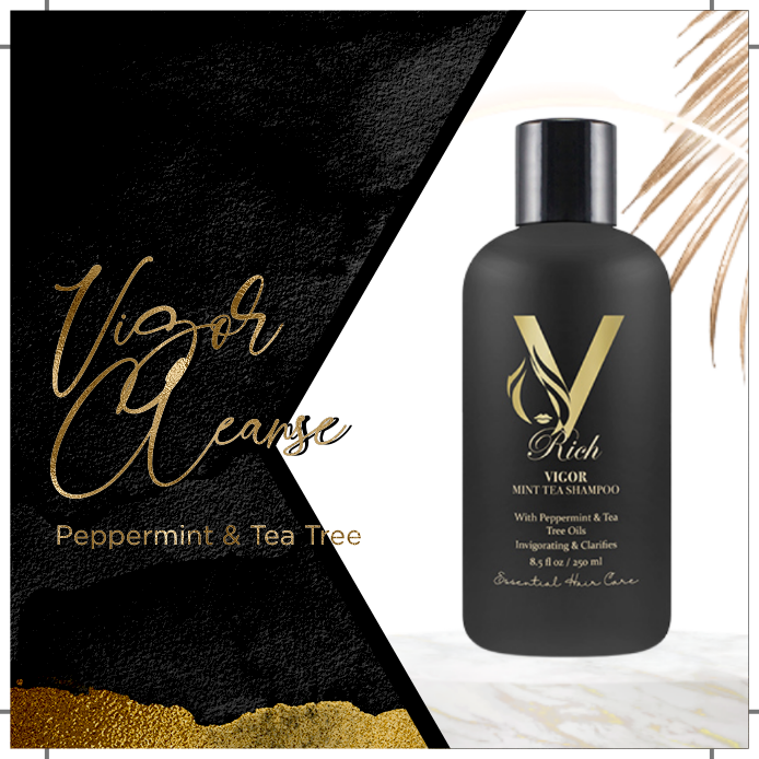 Vigor Mint Tea Shampoo – Refresh, Clarify, and Strengthen